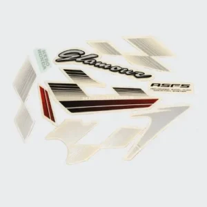 Sticker Set Glamour T3 blk Tank grey product image