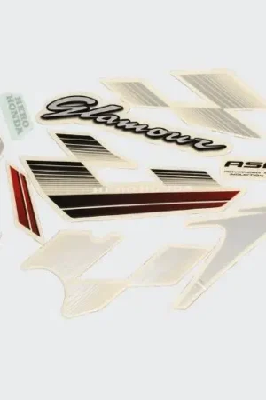 NAJ0572 Sticker Set Glamour T3 blk Tank grey product image