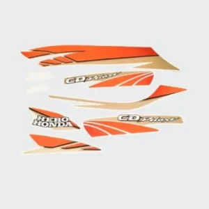 Sticker Set Cd deluxe N m red Tank orng product image