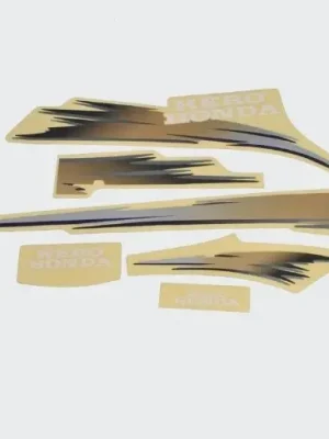 Sticker Set Passion blk Tank gold product image