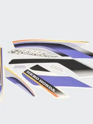 Sticker Set Super Splendor N m blk Tank blue product image