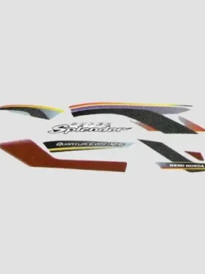 Sticker Set Super Splendor N m red Tank red product image