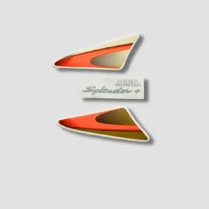 NAJ0953 Sticker Hlfiring Splendor Plus N m red Tank orng product image