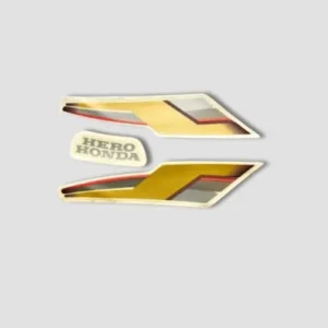 Sticker Hlfiring Super Splendor aw wine Red Tank gold product image