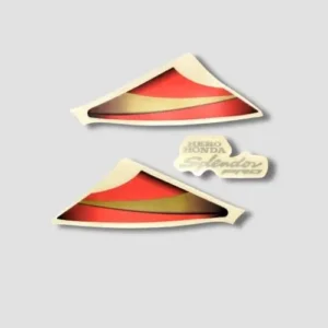 NAJ1088 Sticker Hlfiring Splendor Pro maroon Tank red product image