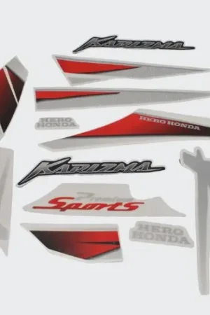 Sticker Set Karizmar N m blk Tank product image