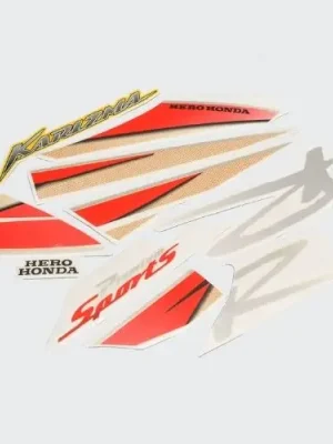 Sticker Set Karizmar N m yel Tank product image