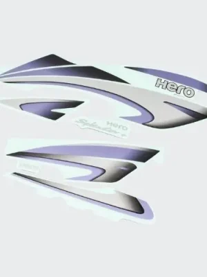 Sticker Set Hero Splendor Plus N m blk Tank prpl product image