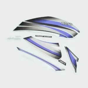 Sticker Set Hero Splendor Pro blk Tank blue product image