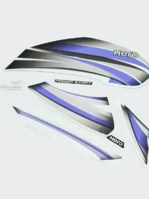 Sticker Set Hero Splendor Pro blk Tank blue product image