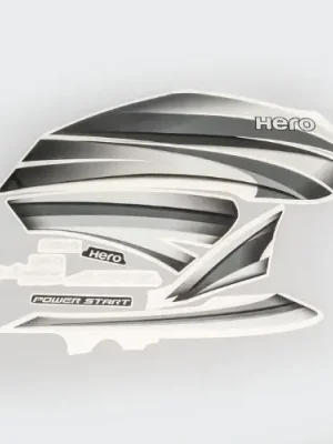 Sticker Set Hero Splendor Pro blk Tank grey product image