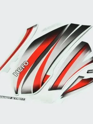 Sticker Set Hero Splendor Pro blk Tank red product image