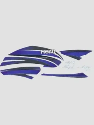 Sticker Set Hero Splendor Pro blue Tank blue product image