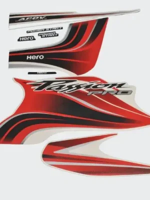 Sticker Set Hero Passion Pro blk Tank red product image