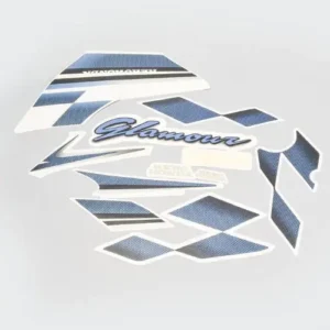 Sticker Set Glamour T4 blk Tank blue product image