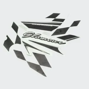 Sticker Set Glamour T4 silve Tank blk product image