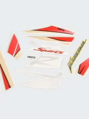 Sticker Set Hero Karizmar N m yel Tank product image