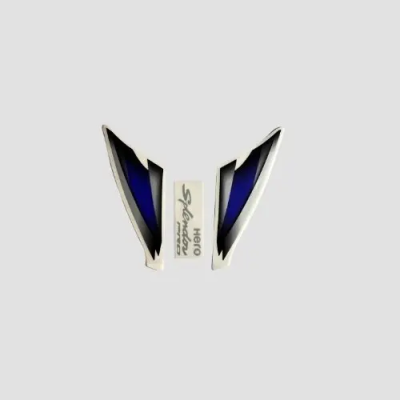 Sticker Hlfiring Hero Splendor Pro blk Tank blue product image