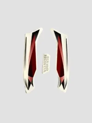 Sticker Hlfiring Hero Super Splendor 4 m blk Tank red product image