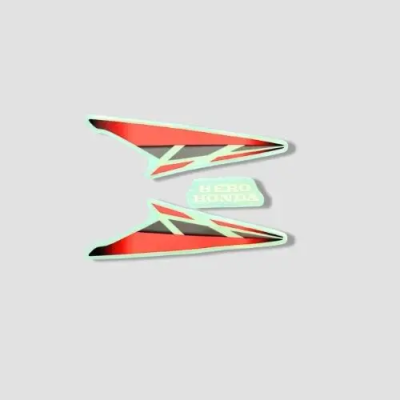 Sticker Hlfiring Cd deluxe 3 m blk Tank red product image