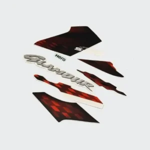 Sticker Set Hero Glamour T5 blk Tank red product image