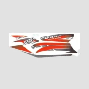 Sticker Set Cd deluxe T3 slvr Tank red product image