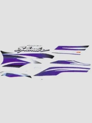 Sticker Set Hero Super Splendor T4 blk Tank blue product image