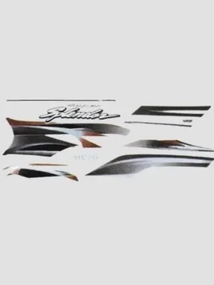 Sticker Set Hero Super Splendor T4 red Tank product image