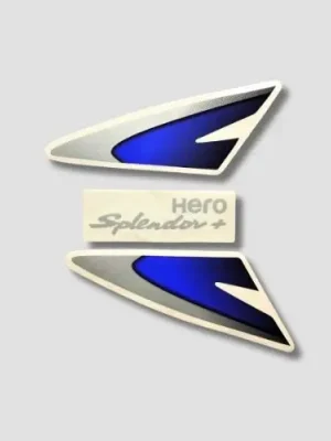 Sticker Hlfiring Hero Splendor Plus N m blk Tank blue product image