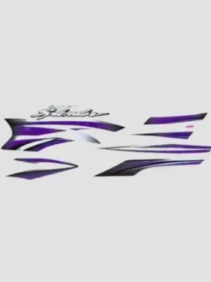 Sticker Set Hero Super Splendor T5 blk Tank blue product image