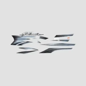 Sticker Set Hero Super Splendor T5 blk Tank grey product image