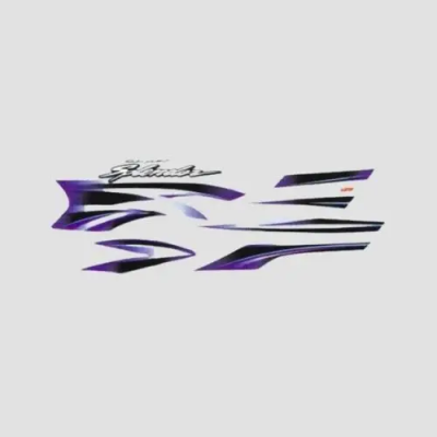 Sticker Set Hero Super Splendor T5 blue Tank product image