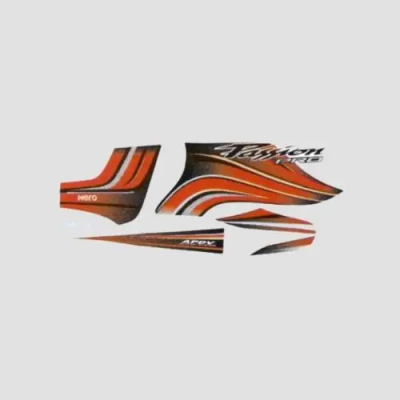 Sticker Set Passion Pro T3 red Tank product image