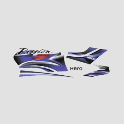 Sticker Set Passion Pro T4 blk Tank blue product image
