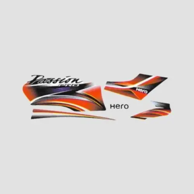 Sticker Set Passion Pro T4 red Tank product image