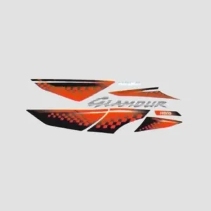 Sticker Set Glamour T7 blk Tank red product image
