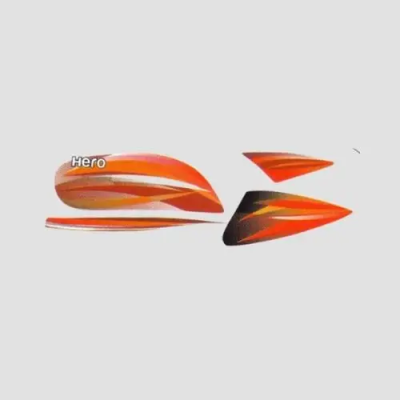 Sticker Set Hero Splendor Pro T2 red Tank product image