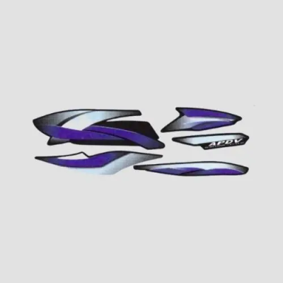 Sticker Set Hero Splendor Pro T3 blk Tank blue product image
