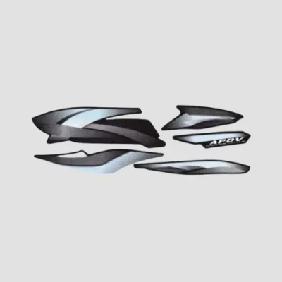 Sticker Set Hero Splendor Pro T3 blk Tank grey product image