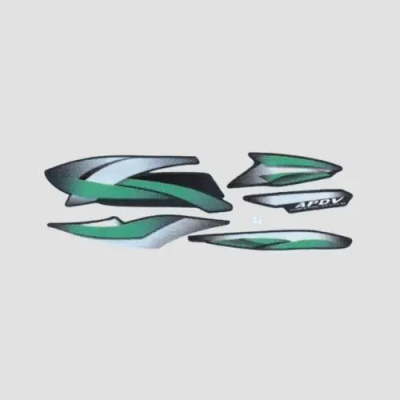 Sticker Set Hero Splendor Pro T3 grey Tank grn product image