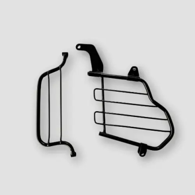 Saree Guard w footrest blk Passion Pro product image