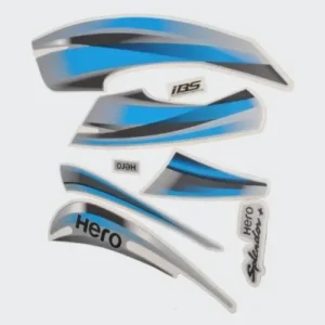 Sticker Set Hero Splendor Plus Ibs 2019 slvr Tank product image