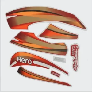 Sticker Set Hero Splendor Plus Ibs 2019 red Tank product image