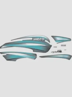 Sticker Set Hero Splendor Plus Ibs 2019 grey Tank product image