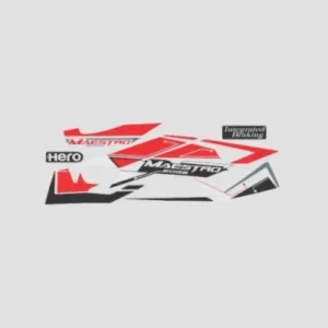 Sticker Set Hero Maestro Edge red Shield product image