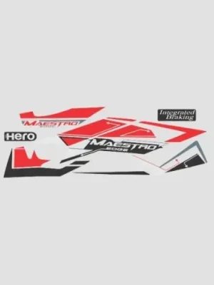 Sticker Set Hero Maestro Edge red Shield product image