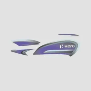 Sticker Set Hero Splendor Plus bs6 2020 blk prpl product image