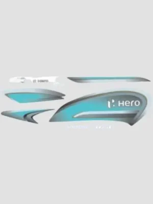 Sticker Set Hero Splendor Plus bs6 2020 grey grn product image