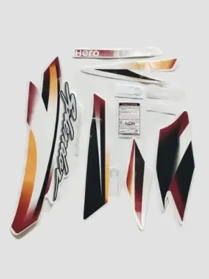 Sticker Set Super Splendor 2018 Red Tank product image