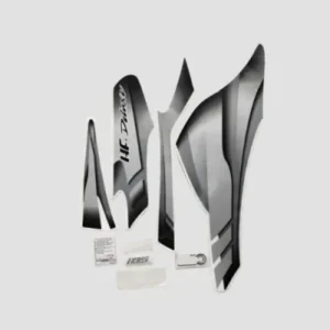 Sticker Set Hfdlx Bs6 Blk slvr product image